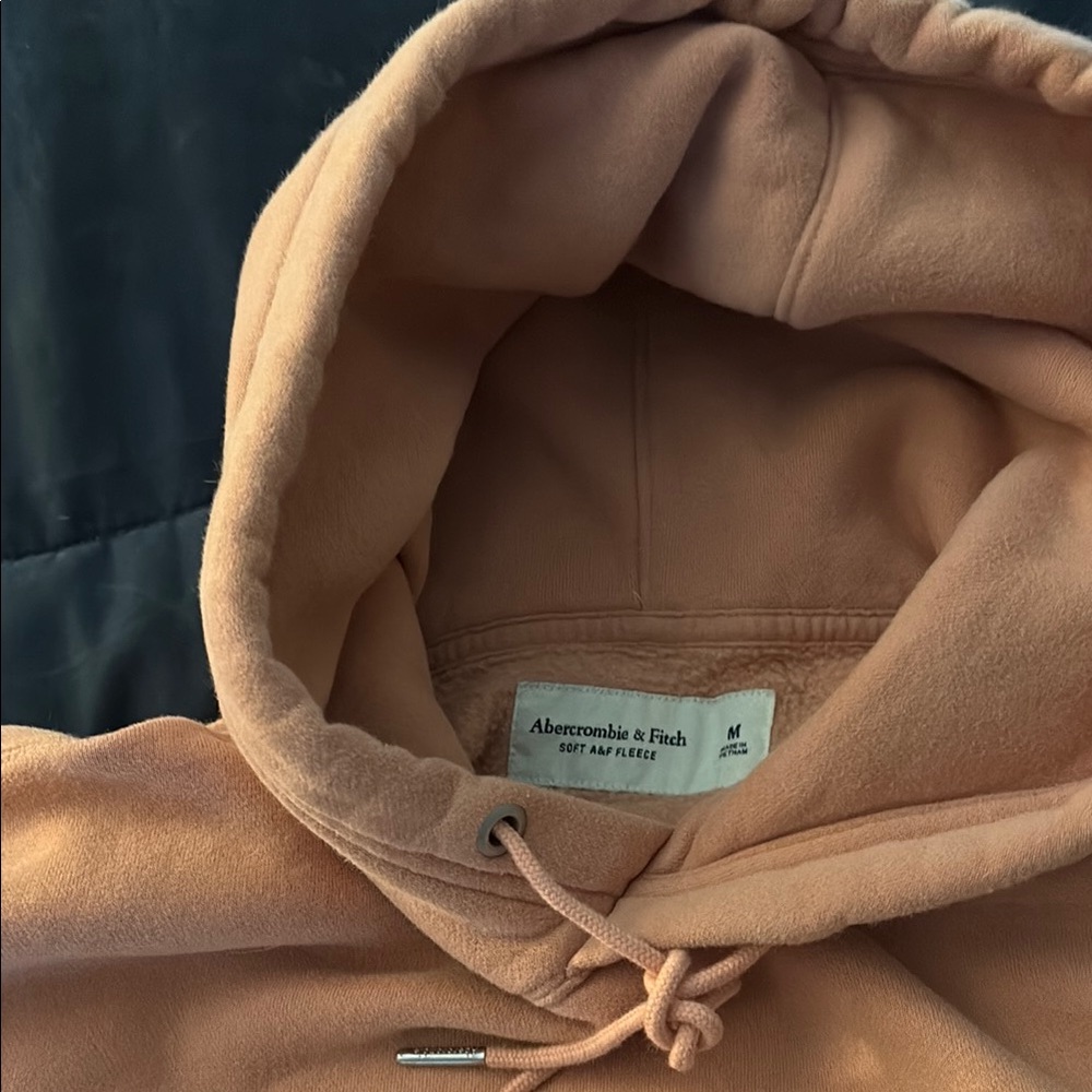 Abercrombie & Fitch Tan Oversized Hoodie